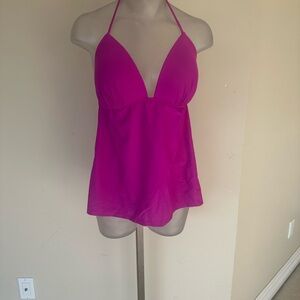 Women's Halter Swim Top - Pink